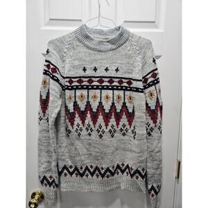 Vintage 90's Christopher Rand Acrylic Sweater Grandpa Grandpacore Size L